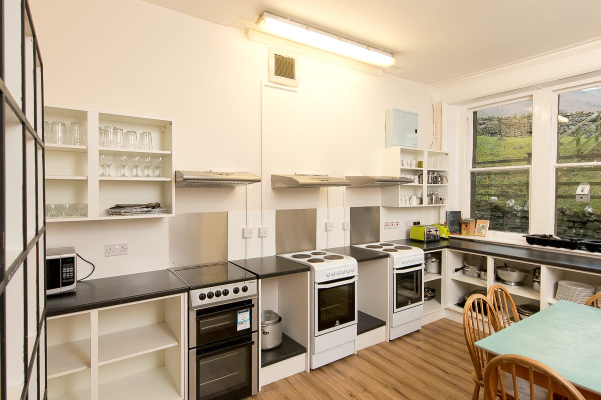 YHA Buttermere Self Catering Kitchen