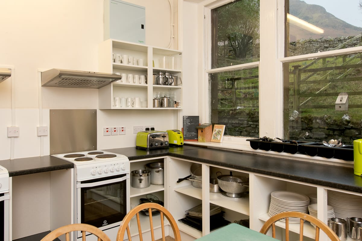 YHA Buttermere Self Catering Kitchen