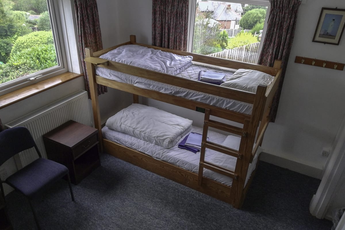 YHA Isle of Wight Totland Bedroom