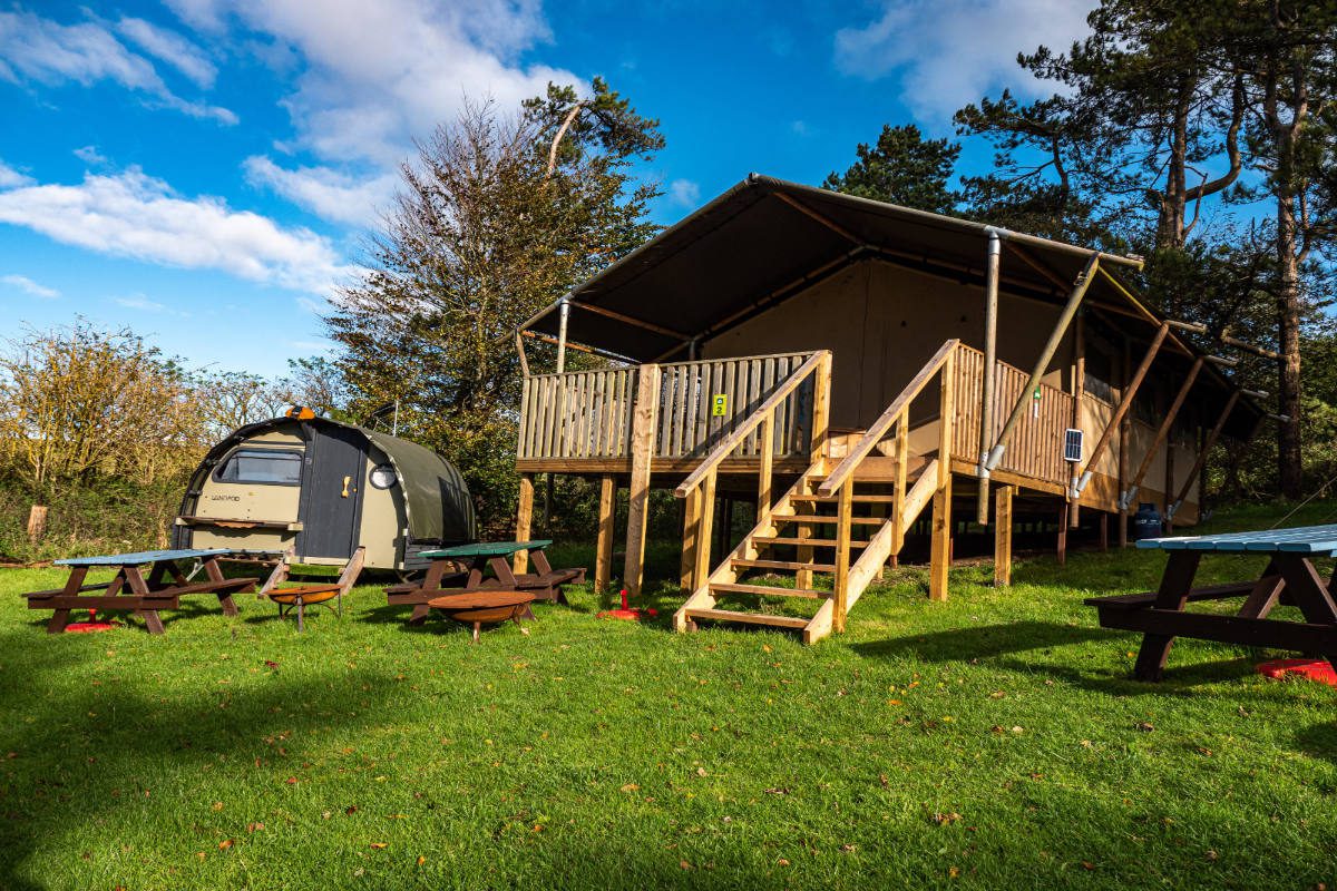 YHA Truleigh Hill glamping