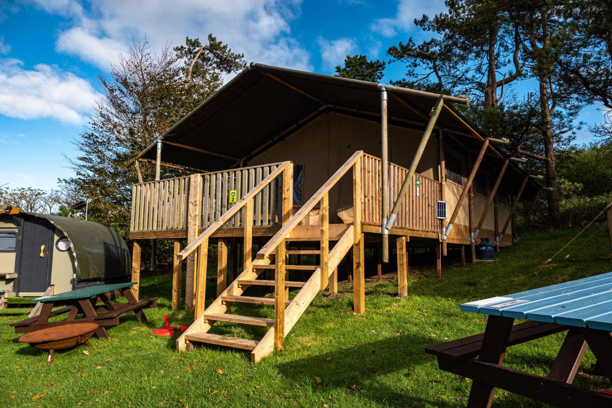 YHA Truleigh Hill glamping
