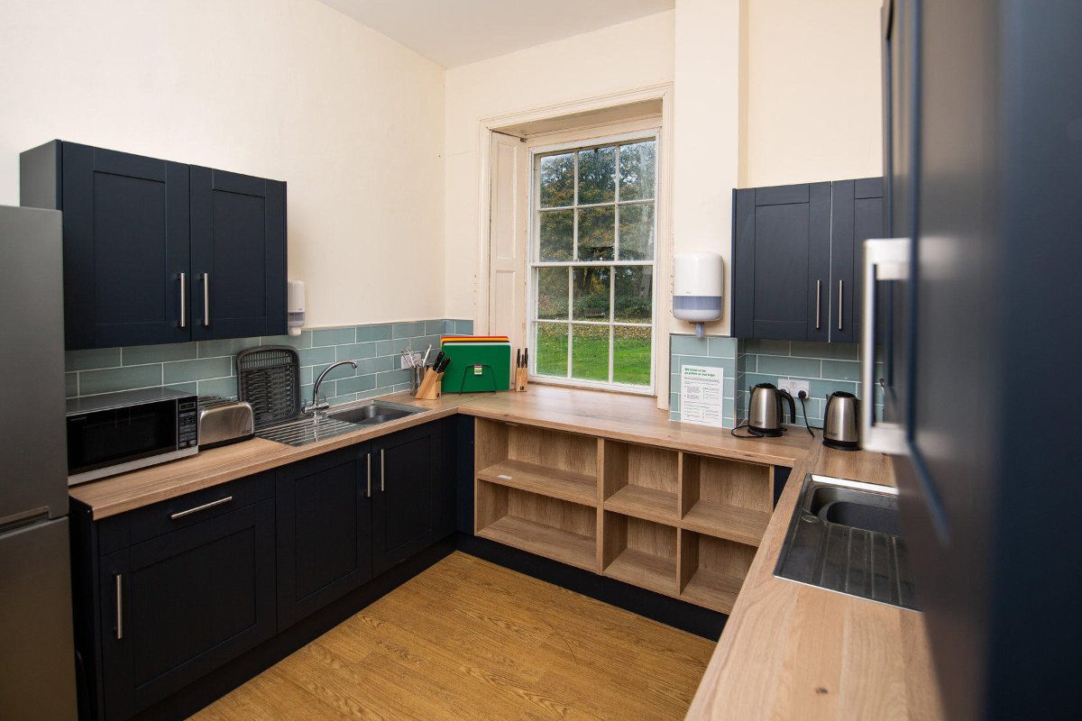 YHA Chester Trafford Hall self-catering kitchen