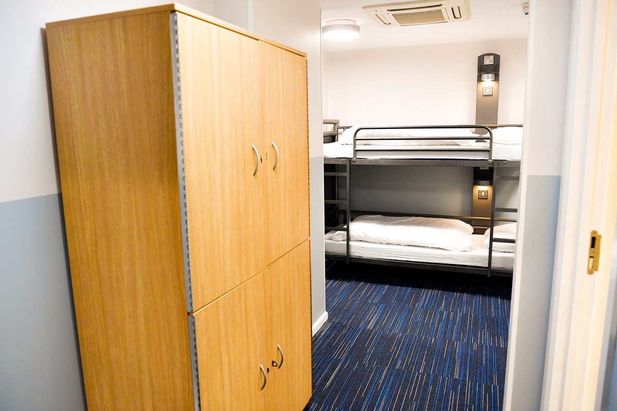 YHA London St Pancras bunk rooms